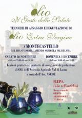 Olio , il gusto della salute.Techniche di assaggio e degustazione.