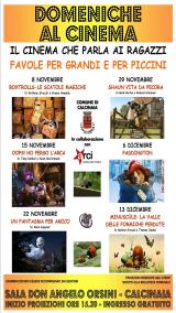 A CALCINAIA TORNANO LE DOMENICHE AL CINEMA