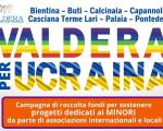 Valdera per Ucraina - Al via la raccolta fondi per sostenere progetti internazionali e nazionali dedicati ai bambini ucraini 