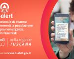 IT-alert  Il sistema nazionale di allarme pubblico. Mercoledì 28 giugno in Toscana