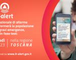 IT-alert Il sistema nazionale di allarme pubblico. Mercoledì 28 giugno in Toscana