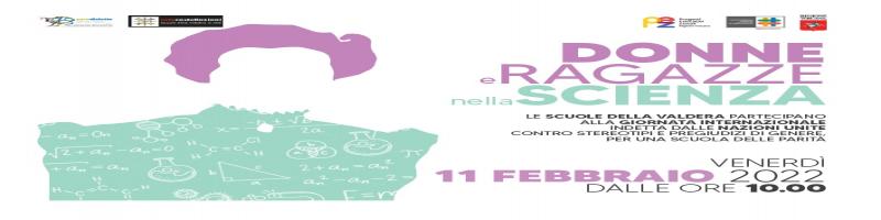 Convegno "Donne e Ragazze nella Scienza" - venerdi 11 febbraio 2022 - dalle ore 10.00