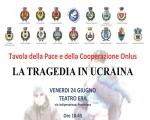 Venerdi 24 giugno 2022 - “La tragedia in Ucraina”, l’iniziativa organizzata dalla Tavola della Pace al Teatro Era che dà voce  al territorio e al Direttore Responsabile di Avvenire, Marco Tarquinio