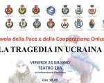 Venerdi 24 giugno 2022 - “La tragedia in Ucraina”, l’iniziativa organizzata dalla Tavola della Pace al Teatro Era che dà voce  al territorio e al Direttore Responsabile di Avvenire, Marco Tarquinio