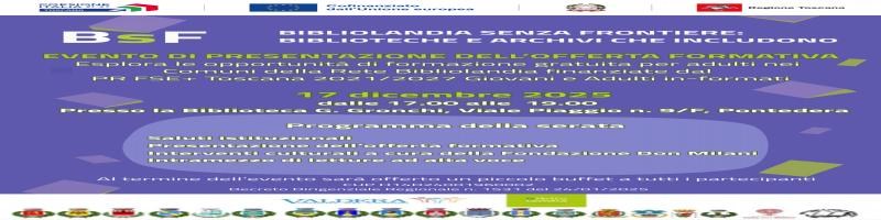 Evento di presentazione dell'offerta formativa BsF 