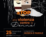 Giornata internazionale contro la violenza sulle donne - Iniziativa della Commissione Pari Opportunità dell'Unione Valdera