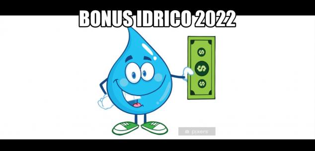 Bonus Idrico Integrativo 2022- Apertura bando