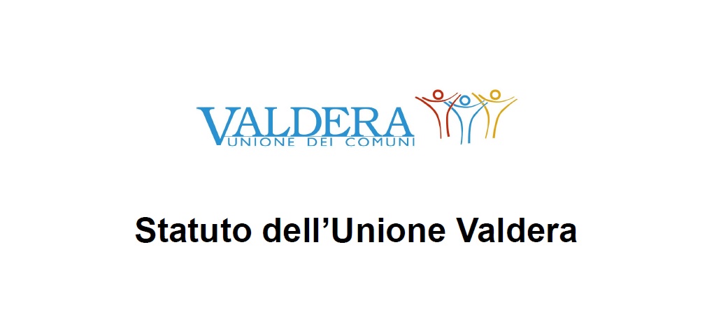 Statuto Unione Valdera in vigore dal 23 novembre 2025
