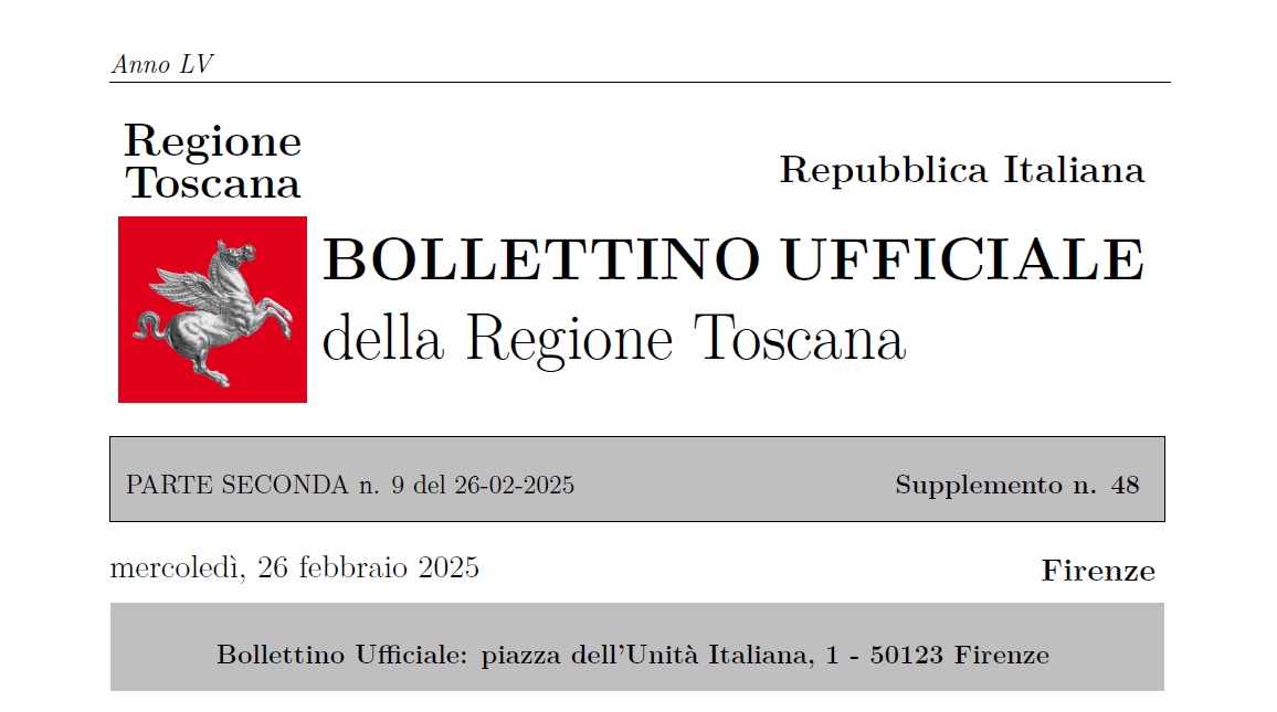 Statuto Unione Valdera in vigore dal 22 febbraio 2025 pubblicato sul BURT (Bollettino Ufficiale Regione Toscana) e sulla Raccolta Ufficiale degli Statuti del Ministero dell'Interno